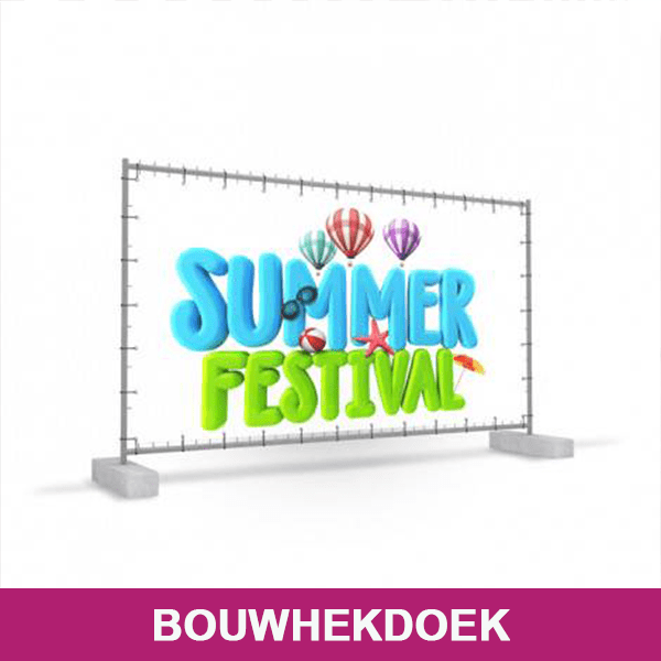 Bouwhekdoek AtlasReclame Bouwhekdoek Atlas reclame