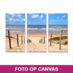 Canvas foto drieluik Atlas reclame
