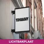 Atlasreclame lichtbakplaat
