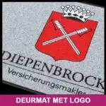 Deurmat met logo