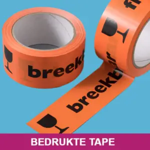 BEDRUKTE TAPE BREEKBAAR